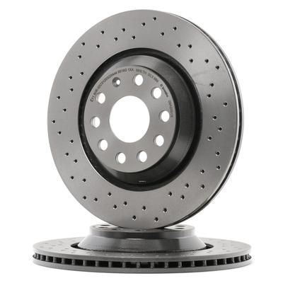 BREMBO Bremsscheibe VW,AUDI,SKODA 09.A200.1X 5Q0615601S,3QF615601A,5QM615601A Bremsscheiben,Scheibenbremsen 3QD615601A,1K0615601N,5Q0615601E Image