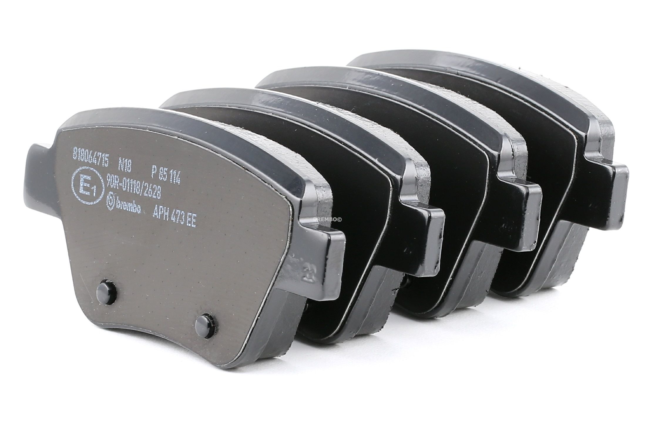 BREMBO Bremsbelagsatz VW,AUDI,SKODA P 85 114 2K5698451,5K0698451,5K0698451A 5K0698451C,JZW698451Q,8656D1456,5K0698451D,8P0098601P