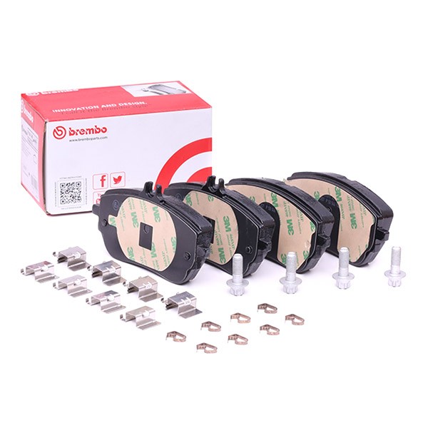 BREMBO Bremsbelagsatz MERCEDES-BENZ P 50 146 0004205103,0004206902,0004207000 A0004205103,A0004206902,A0004207000