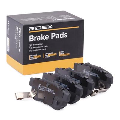 RIDEX Bremsbelagsatz HONDA 402B0448 43022SR3030,43022TF0G00,5860091630 5860195200,43022SO4E01,43022SO4E03,43022SAAE51,43022SR2010,45022SR2010 Image