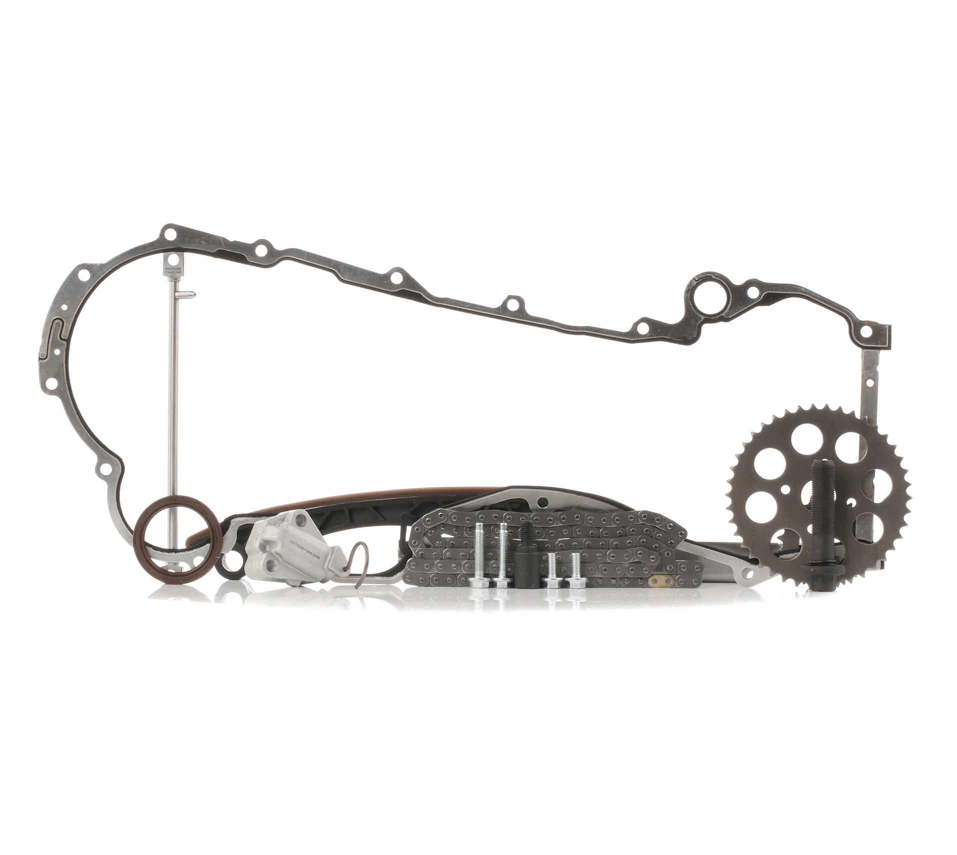 RIDEX Steuerkettensatz OPEL,FORD,FIAT 1389T0002 55195294,0816K9S4,55186758 642064,1274363P01000,1276163P00000,46788785,5636459,1274363P00000,55251472 Image