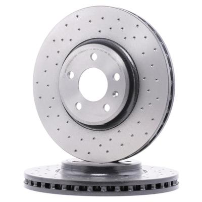 BREMBO Bremsscheibe AUDI 09.A758.1X 8K0615301A,L8KD615301A Bremsscheiben,Scheibenbremsen Image