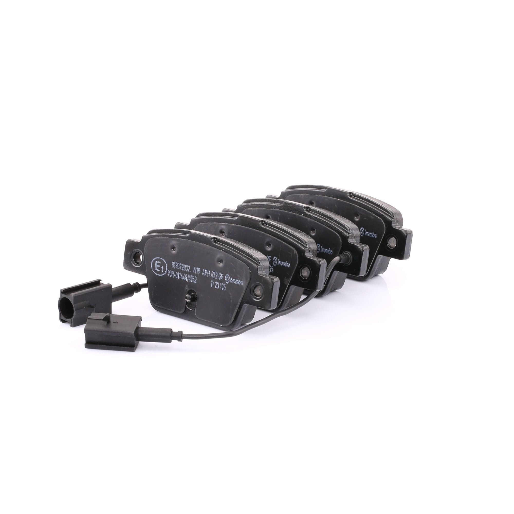 BREMBO Bremsbelagsatz FIAT,CHRYSLER,LANCIA P 23 135 77365809,77363518,71770114 Image