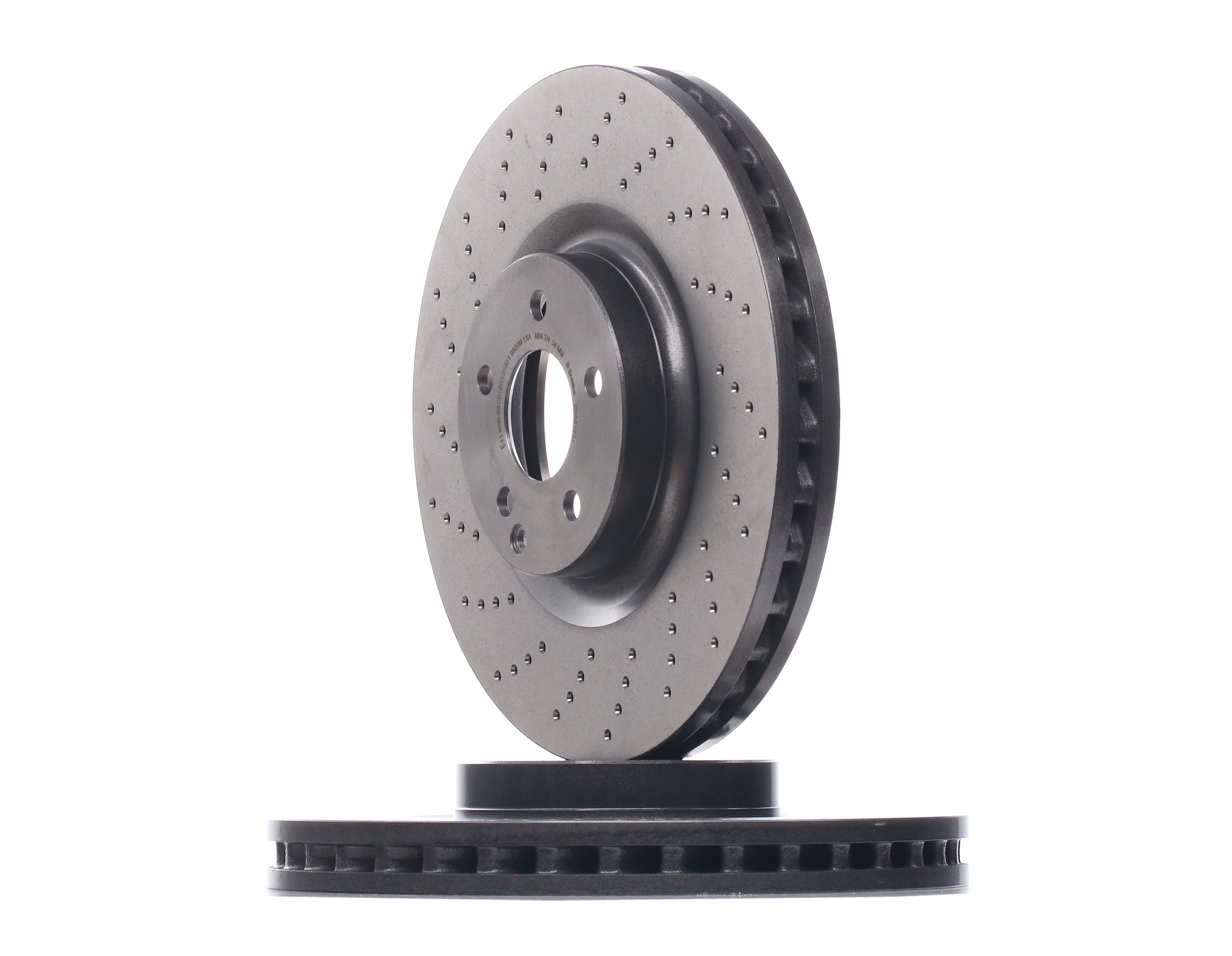 BREMBO Bremsscheibe MERCEDES-BENZ 09.A819.11 A2214211812,A2304210712,1724210600 Bremsscheiben,Scheibenbremsen 2214211812,2304210712,A1724210600 Image