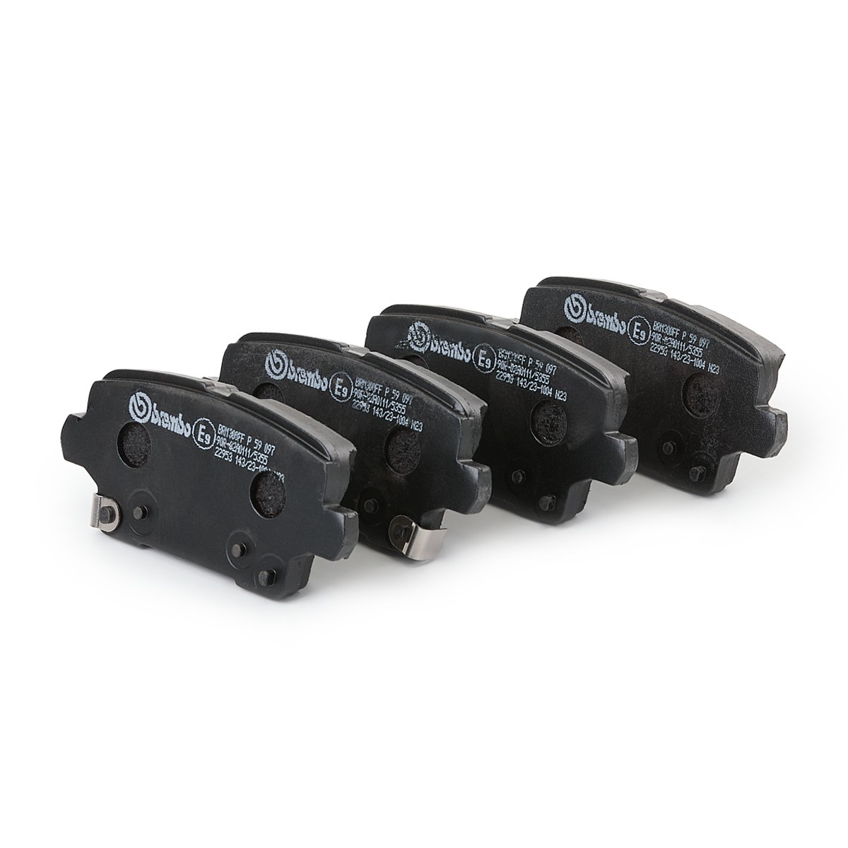 BREMBO Bremsbelagsatz OPEL,BUICK (SGM),VAUXHALL P 59 097 84637108,13545816,13517693 13517694