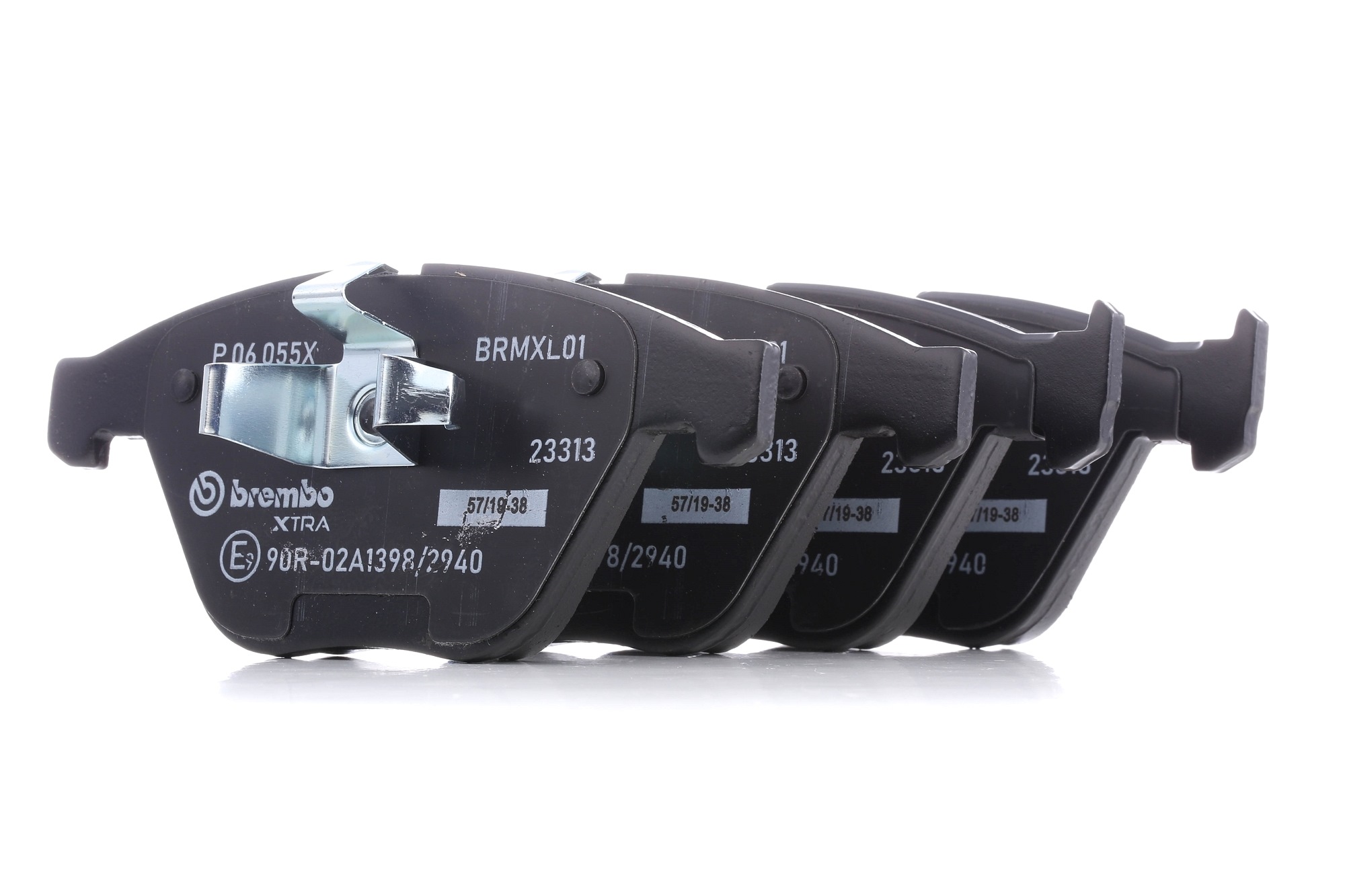 BREMBO Bremsbelagsatz BMW P 06 055X 6880754,34112288858,34112288861 34112288866,34116780711,34106880754,34112288869,34112288859,34112288862 Image