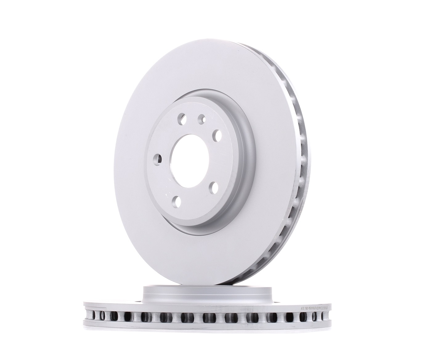 ATE Bremsscheibe AUDI 24.0130-0193.1 8K0615301A Bremsscheiben,Scheibenbremsen Image