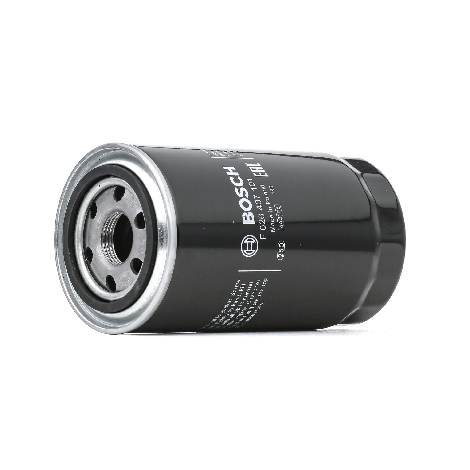 BOSCH Ölfilter NISSAN,IVECO,TEMSA F 026 407 101 LA323017850,Z489789800,3329105 Motorölfilter,Filter für Öl 45660561,504033399,1706238,0705031567