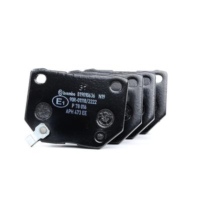 BREMBO Bremsbelagsatz SUBARU P 78 016 8299D461,MDX2750AA,26696FA000 26696FA020,26696FE060,26696FE070,7905D1004 Image