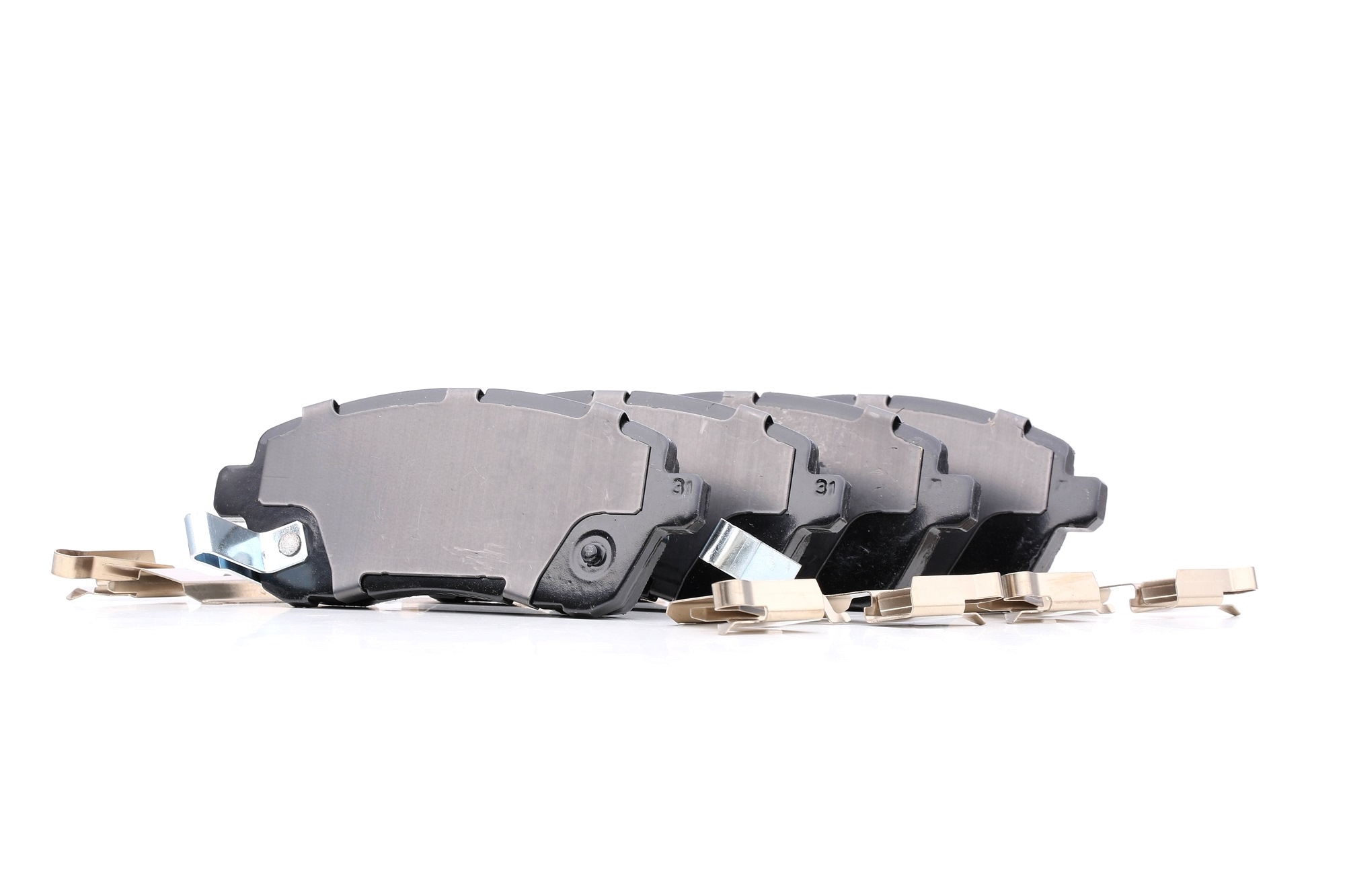 TEXTAR Bremsbelagsatz FORD,MAZDA,SUZUKI 2428303 04491B1120,2428316515,55810B58M50N000 5581068L50000,55810M69P00,DGY13328Z,5581068L50,5581071L51 Image