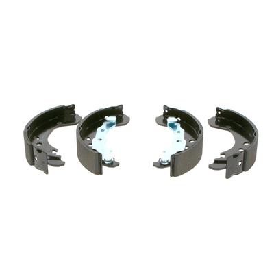 BOSCH Bremsbacken RENAULT,NISSAN,LADA 0 986 487 668 4406000Q2F,44060AX625,D4060AX600 Trommelbremsbacken,Bremsbackensatz D4060AX601,7701208357 Image