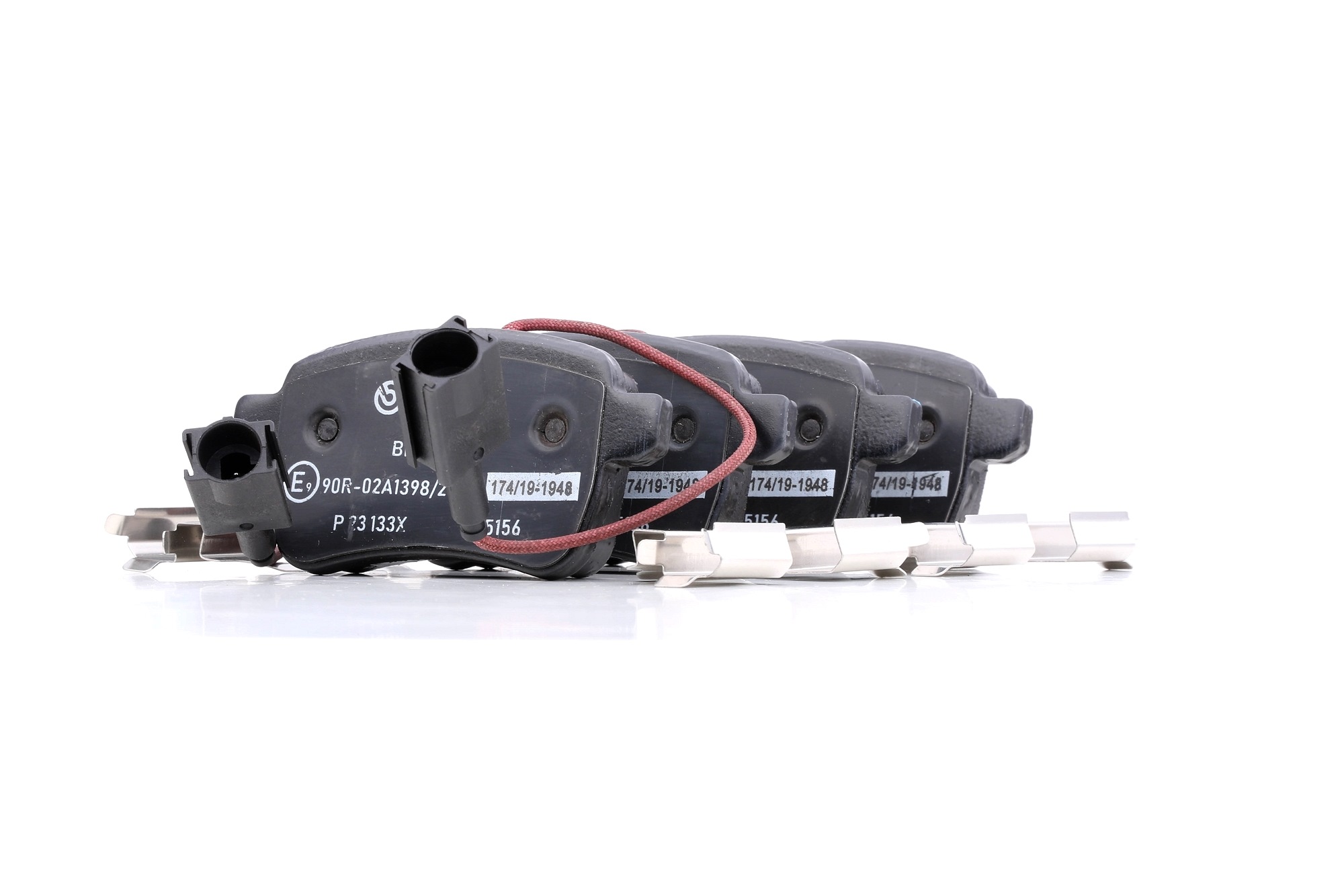 BREMBO Bremsbelagsatz ALFA ROMEO,DODGE P 23 133X 77365357,0000077365357,71770092