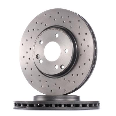 BREMBO Bremsscheibe MERCEDES-BENZ 09.8304.2X A2034210512,2034210512 Bremsscheiben,Scheibenbremsen Image