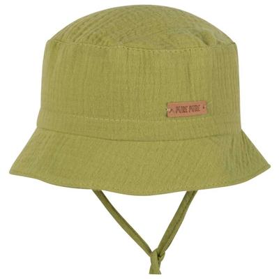 Pure Pure - Kid's Binde-Hut Mull - Hut Gr 53 cm oliv Image