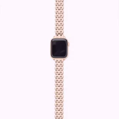 Kate Spade Accessories | Kate Spade Scallop Link Stainless Bracelet Band In Rose Gold For Apple Watch | Color: Gold | Size: Os
