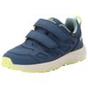 Wanderschuh JACK WOLFSKIN "WOODLAND 2 TEXAPORE LOW VC K", Gr. 36, blau (evening sky), Synthetik, Textil, sportlich, Schuhe, Wasserdicht, Trekkingschuh