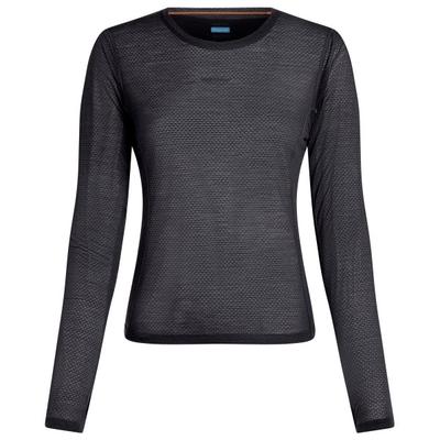 Icebreaker - Women's Merino75 CoolLiteFeatherlight L/S Crewe - Longsleeve Gr S grau