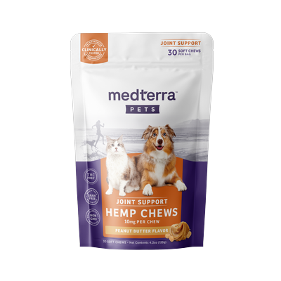 Pet Hemp Joint Support Chews, 10mg by Medterra