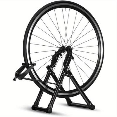 TEMU Schwerlast Fahrradmontageständer, Faltbares Reparaturständer Fahrrad Zentrierständer Fahrradständer, Auch Fürs Mountainbike Reparaturständer Für Fahrräder Image