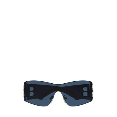 Shield Frame Sunglasses - Blue - Balenciaga Sunglasses