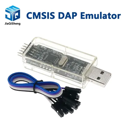 Cmsis dap emulator jtag/swd/serielle port/u disk drag and drop super jlink/stlink Image