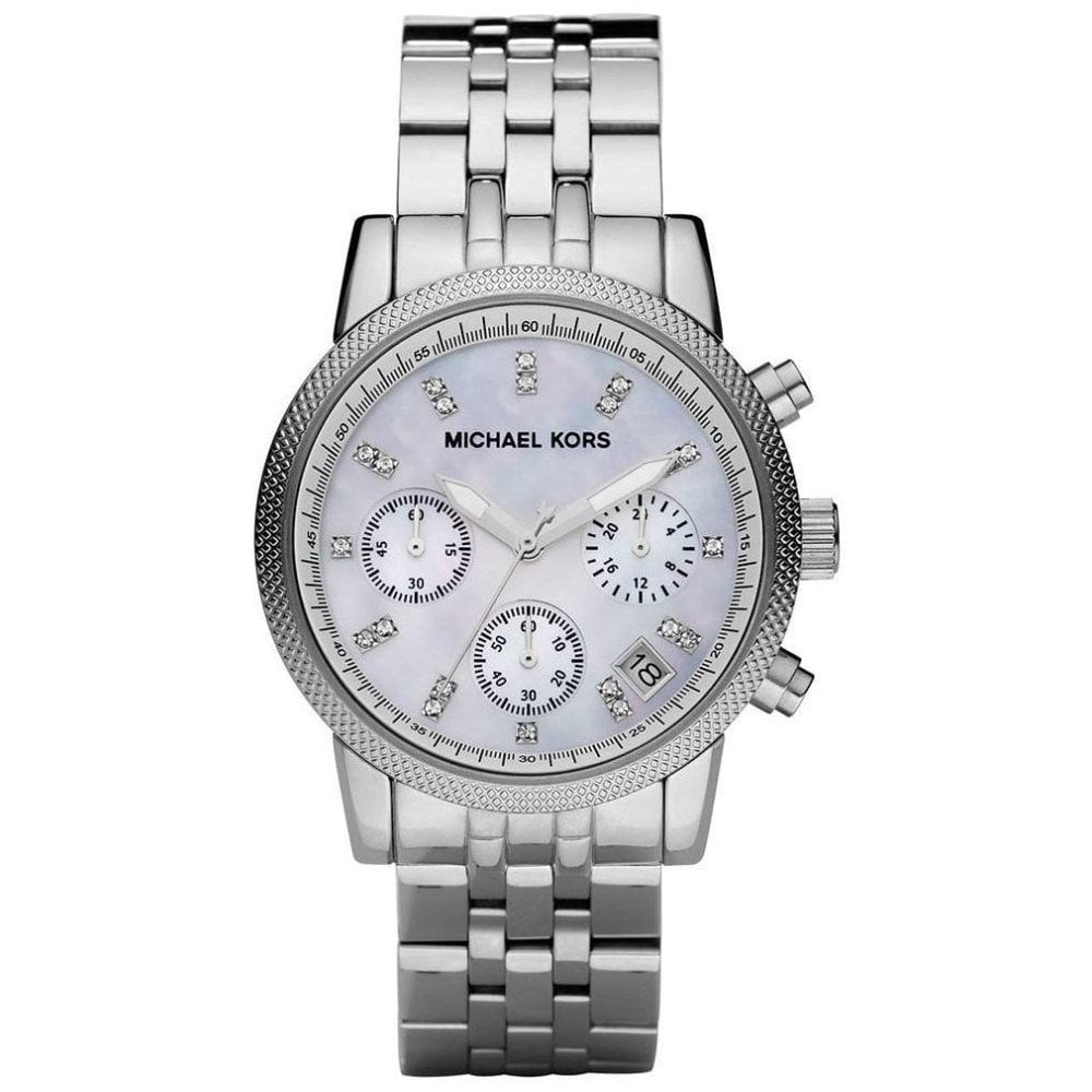 Michael Kors Womens MK5020 Chronograph Ladies Watch - Multicolour - One Size