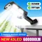2025 nouveau 43LED 60000LM lampes extérieures solaires lampe murale lumière du soleil capteur de mouvement lumière étanche jardin rue lampe solaire extérieure