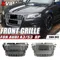 XVIP-Calandre de pare-chocs avant chromée noire, style S3, pour Audi A3 8P 2008-2012, gris chromé vers style S3, grilles de course, calandre supérieure