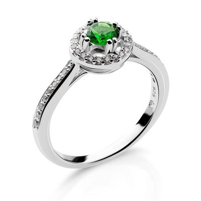 Orphelia 'Kaia' Damen-Ring aus 925er Sterlingsilber – Silber ZR-7477/EM Image