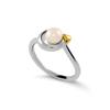Orphelia 'Mathilde' Damen-Ring aus 925er Sterlingsilber – Silber/Gold ZR-7510/G
