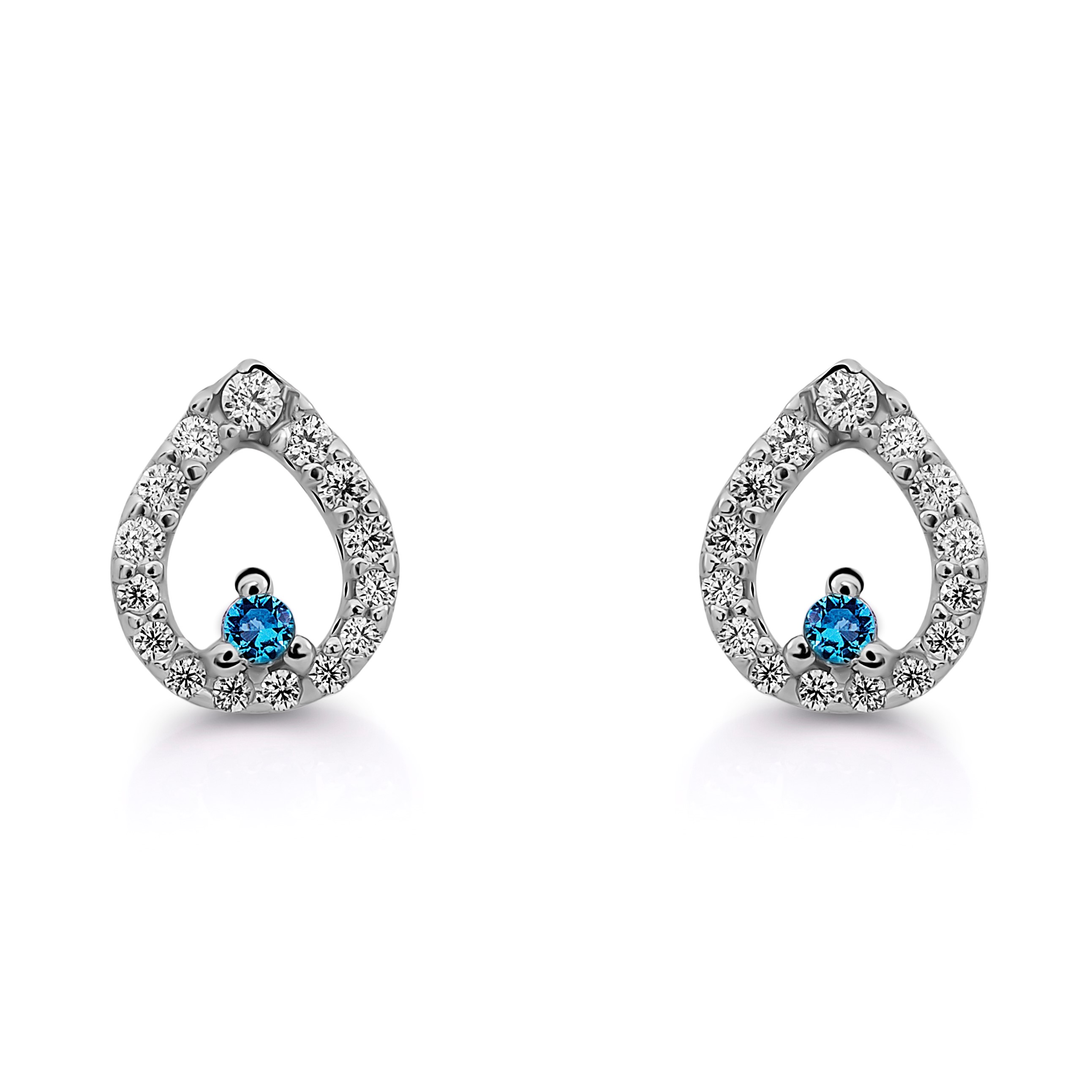 Orphelia 'Kiana' Ohrstecker für Damen, 925er Sterlingsilber – Silber ZO-7487 Image