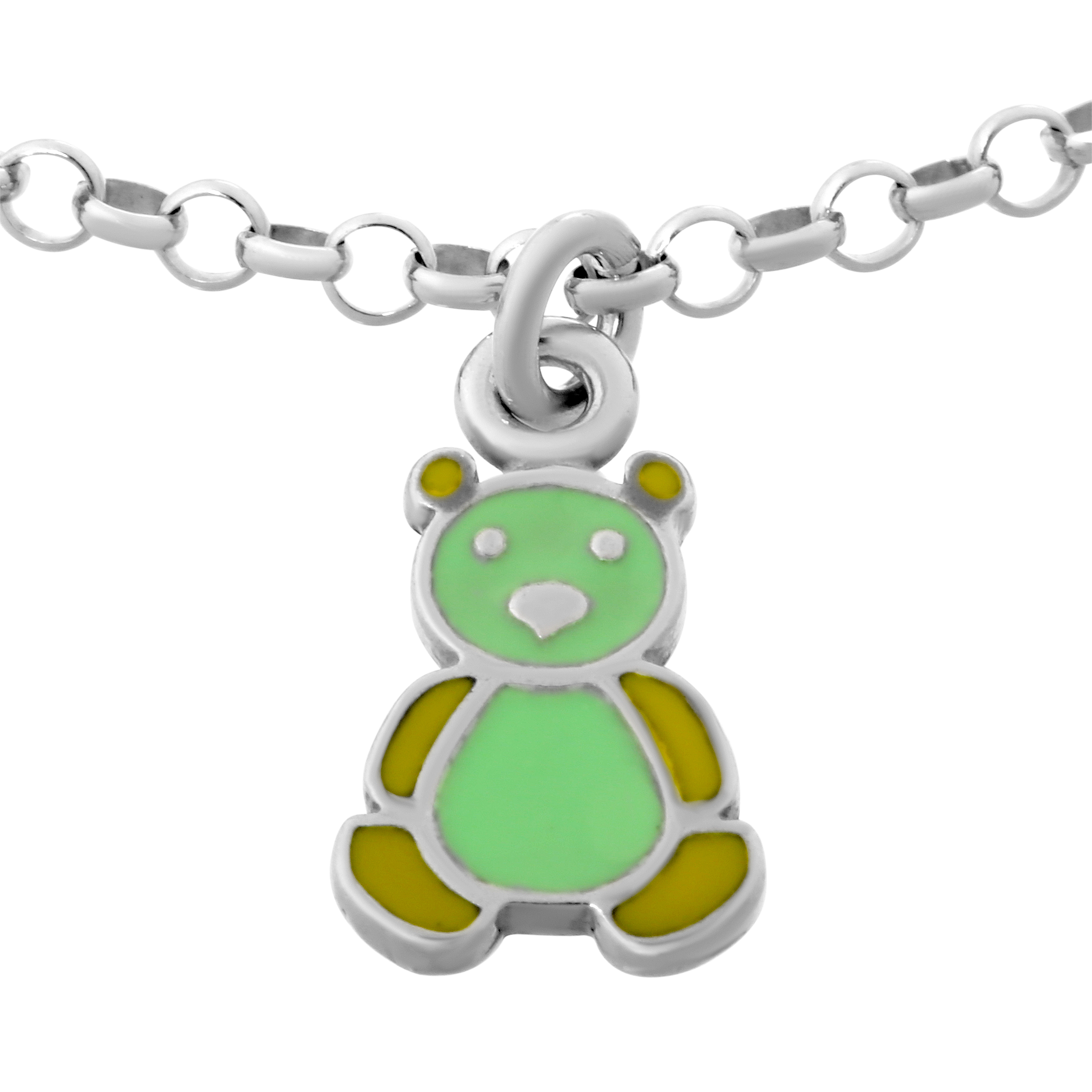 Orphelia 'Bär' Kinderarmband aus 925er Sterlingsilber - Silber ZA-7140 Image