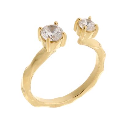 Orphelia Damen-Ring Sterling-Silber 925 – Gold ZR-7128/G Image