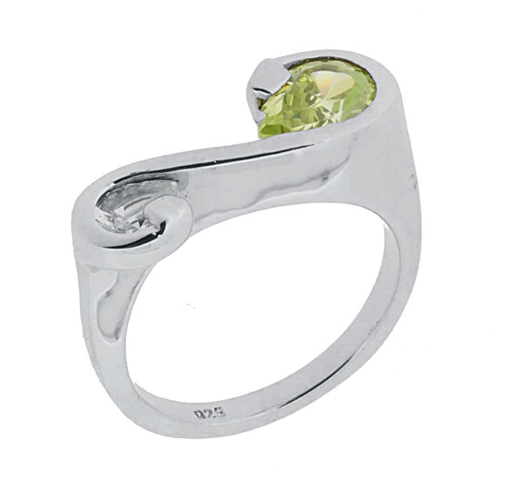 Orphelia Damen-Ring Sterling-Silber 925 – Silber ZR-3382/1 Image