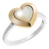Orphelia Damen-Ring Sterling-Silber 925 – Silber/Gold ZR-7289/G