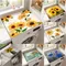 Sunflower Drying Mat Dust Mat Household Roller Washer Dryer Mat Dust Mat on Top of Refrigerator