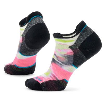 Smartwool - Women's Run Targeted Cushion Brushed Prt Low Ankle - Laufsocken Unisex L | EU 42-45 schwarz Image