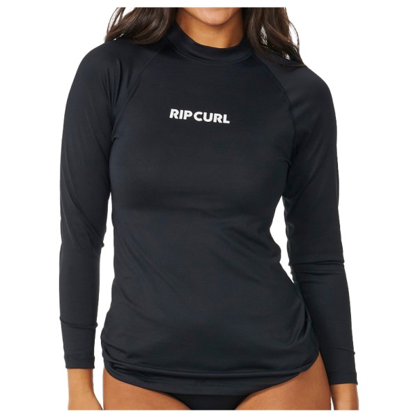 Rip Curl - Women's Classic Surf L/S UPF Rashguard - Lycra Gr S schwarz