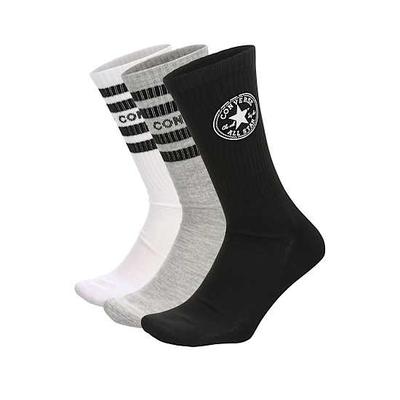 Converse Men's Chuck Patch Crew Socks 3 Pairs