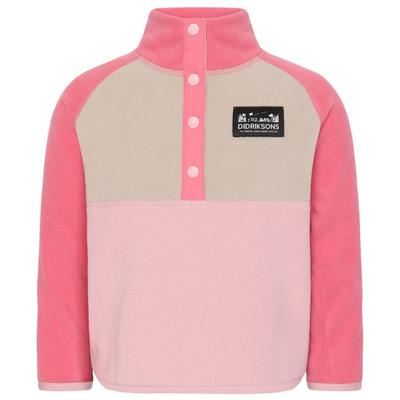 Didriksons - Kid's Monte Half-Buttoned 4 - Fleecepullover Gr 110 rosa Image