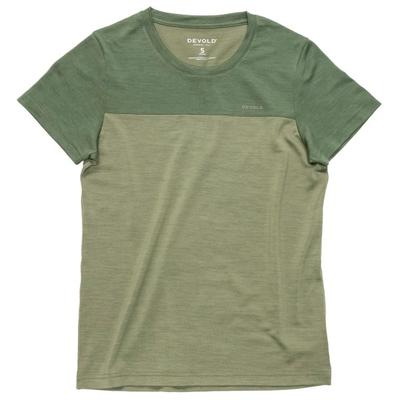 Devold - Women's Classic Linear Tee - Merinoshirt Gr M oliv Image