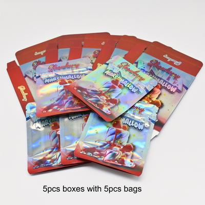 TEMU 10pcs Storage Bags 3.5g Packaging Pouch Empty Mylar Bags For Valentine's Day Holiday Party