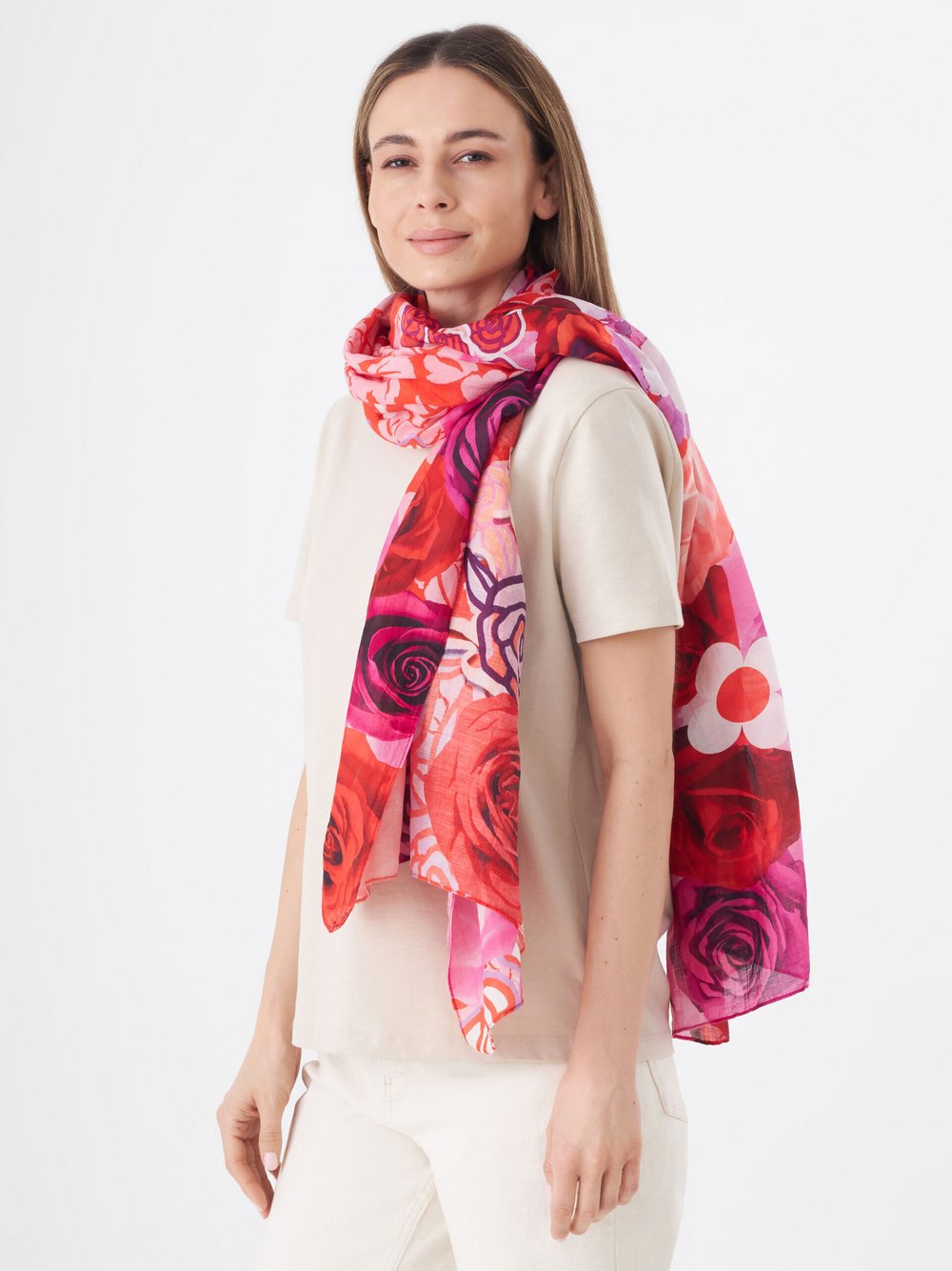 Codello Schal Damen rot, ONE SIZE Image