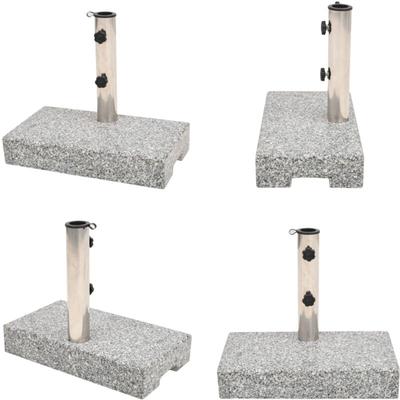 Vidaxl - Sonnenschirmständer Granit Rechteckig 25 kg - Sonnenschirmfuß - Sonnenschirmständer - Home Image