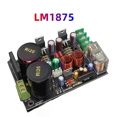Weiliang LM1875 Audio Verstärker Bord Stereo Amplificador Gaincard GC Version LM1875 Niedrigen Image
