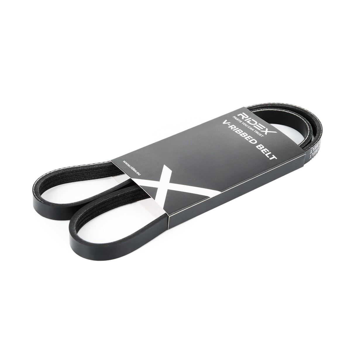 RIDEX Keilrippenriemen RENAULT,TOYOTA,NISSAN 305P0154 117200N500,117200N502,7700260887 Rippenriemen 73036GA110,4668249AC,MD368858,9936421120 Image