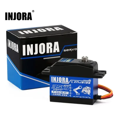 INJORA INJS135 35KG Waterproof Large Torque Digital Coreless Servo for RC Car Crawler Truck SCX10