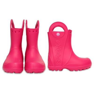 Crocs - Handle It Rain Boot Kids - Gummistiefel 30-31 | EU 30-31 rosa Image