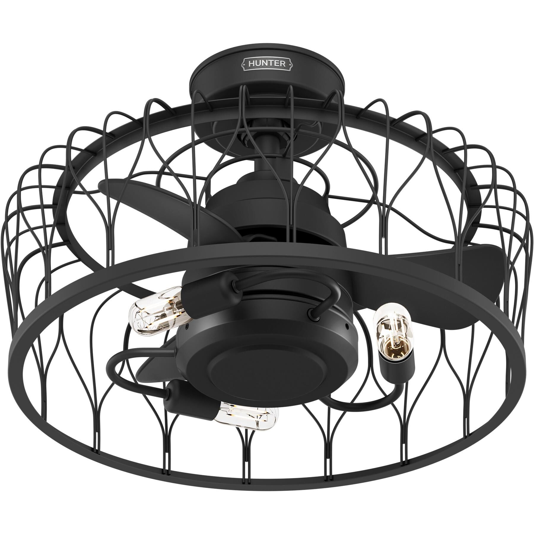 Hunter Fan Rotonda 20 Inch Ceiling Fan with Light Kit - 52969