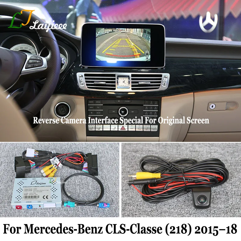 Für Mercedes Benz CLS-Klasse C218 X218 2015 bis 2018, OEM-Bildschirm, Plug-and-Play, HD-Nachtsicht vorne, Rückansicht, Rückfahrkamera Image